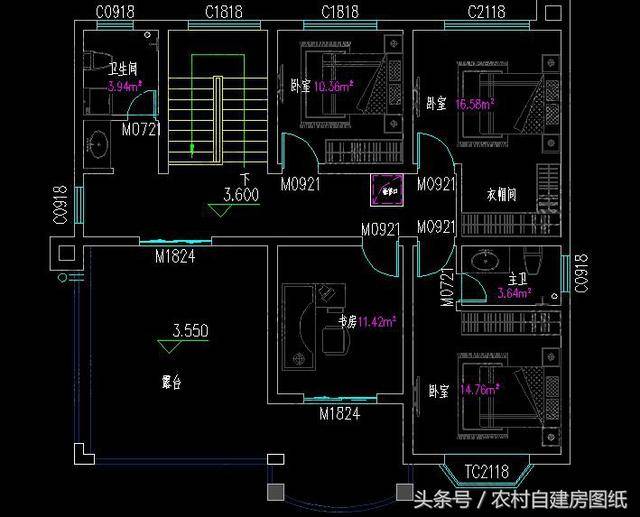 进深长的房屋设计图