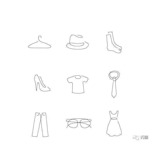 dft的部分创作 拿去做素材刚好 极简动物画 假装不经意画一笔 简单又
