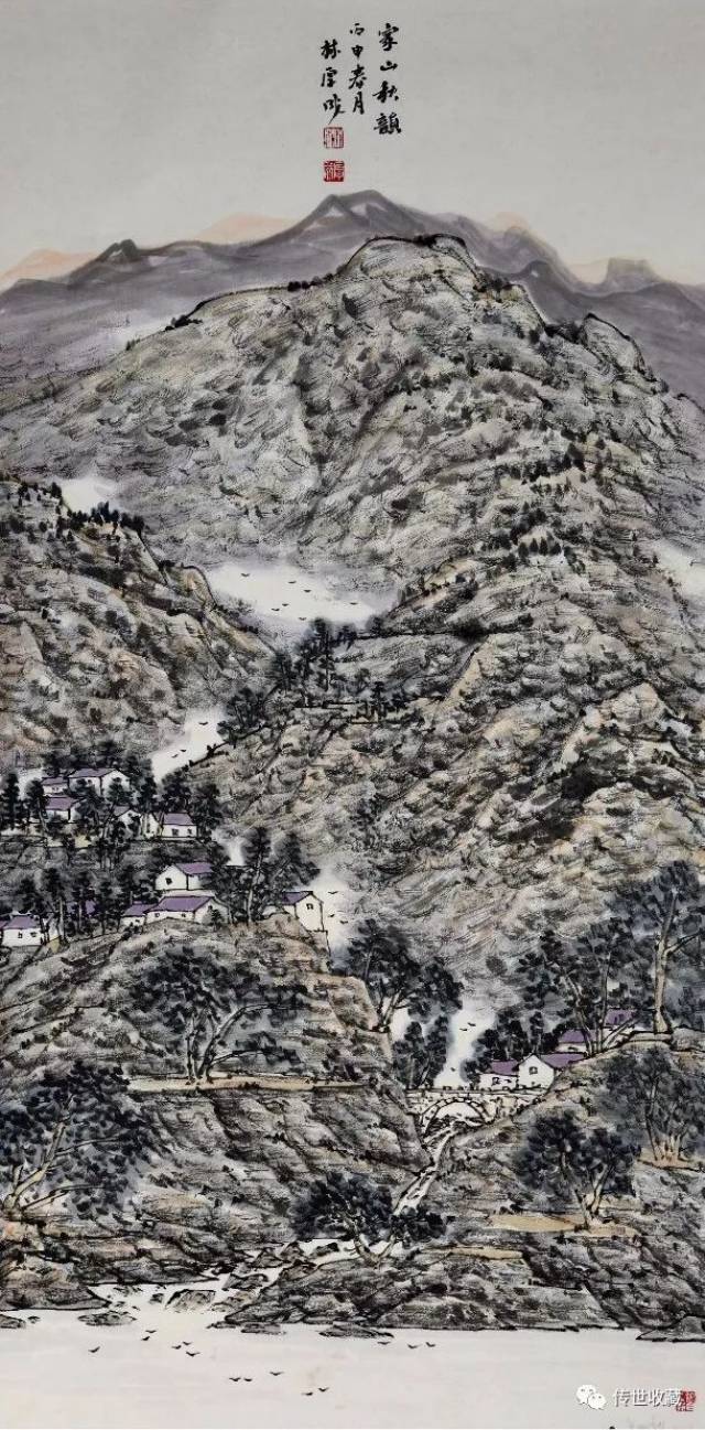 1987年进修于浙江美院,2011年进修于清华美院王界山山水画高研班,中国