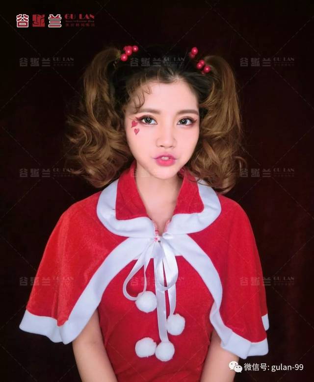 【谷兰美妆】麋鹿妆,圣诞patry妆,圣诞小,你更喜欢哪个
