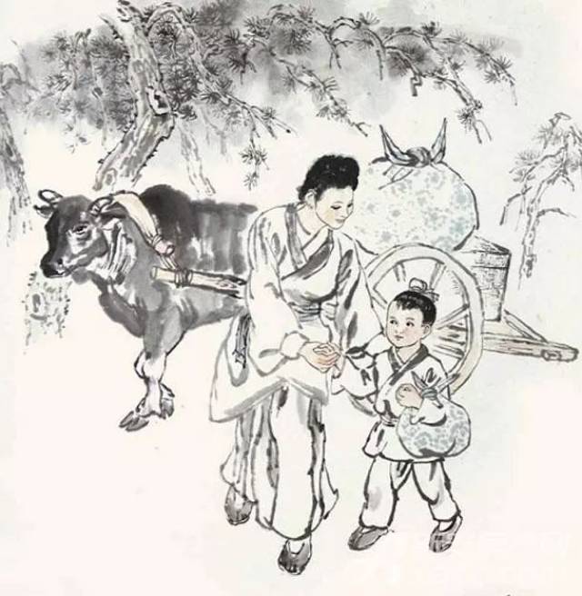 孟母三迁——《三字经》