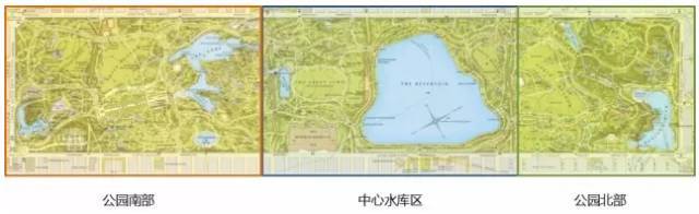 纽约中央公园平面图