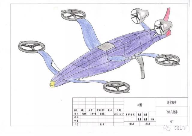 辽宁省"创新杯"未来飞行器设计大赛青少年组入围作品网络评选