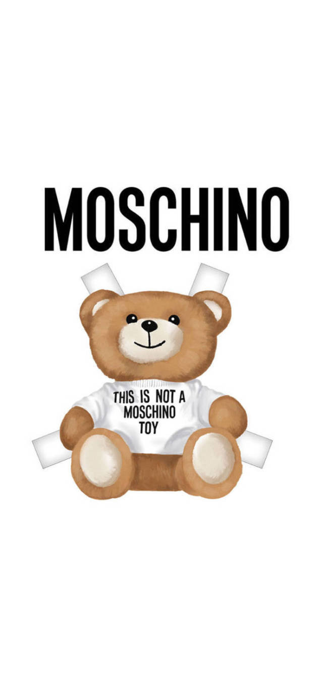 iPhone手机壁纸潮牌,iphone手机壁纸个性 "moschino" 潮牌奢侈品iphonex手机壁纸