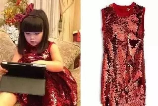 李湘女儿王诗龄的衣服是出了名的奢侈. 这件连衣裙需要8000多人民币.