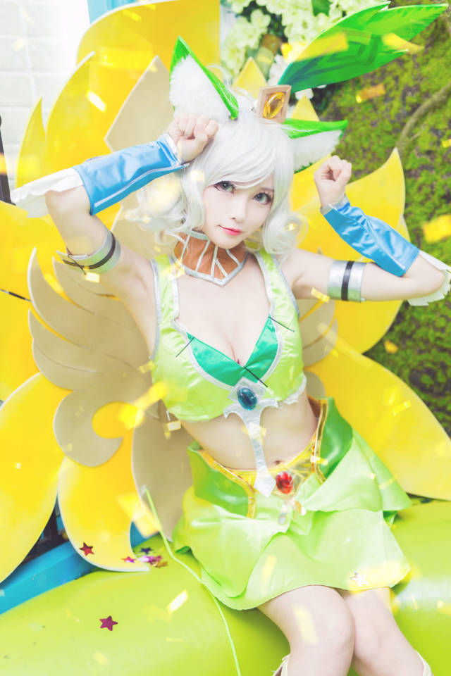 热情桑巴 尾巴开花 妲己 王者荣耀 cosplay