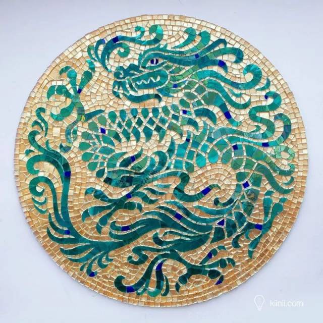 色彩斑斓的马赛克镶嵌画 俄罗斯艺术家 anna andersen 的马赛克画