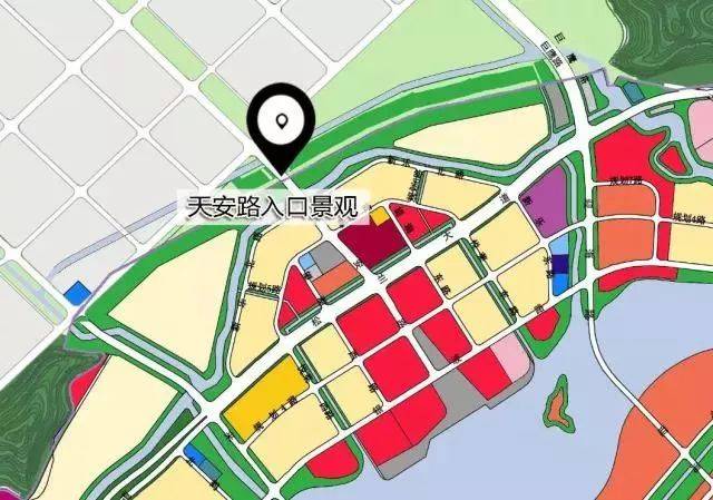 一 项目概况 1,项目名称 : 象山县大目湾新城天安路入口景观方案设计
