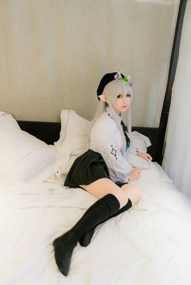 小莩幼年萝莉制服ver 加油大魔王 cosplay