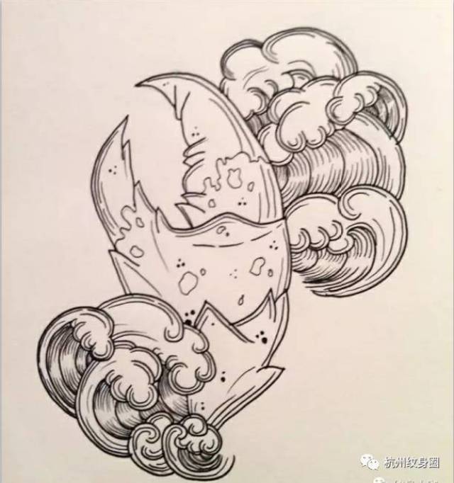 tattoo | 纹身素材: 巨蟹座(cancer)