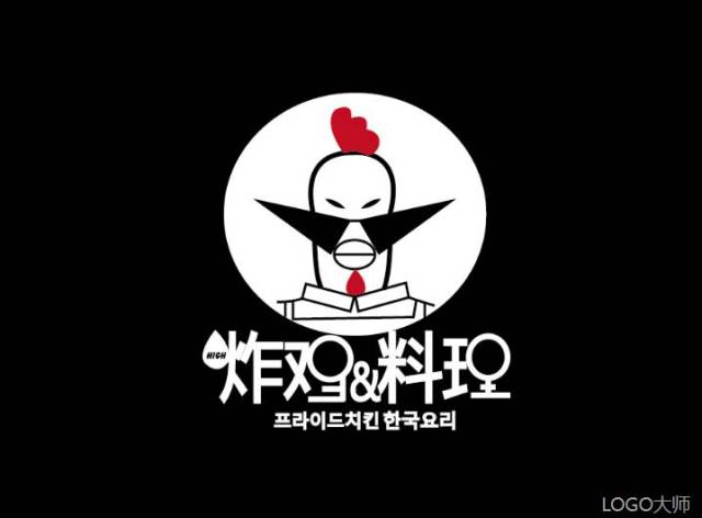 炸鸡店logo设计合集