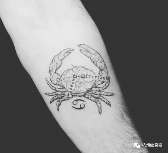 tattoo | 纹身素材: 巨蟹座(cancer)