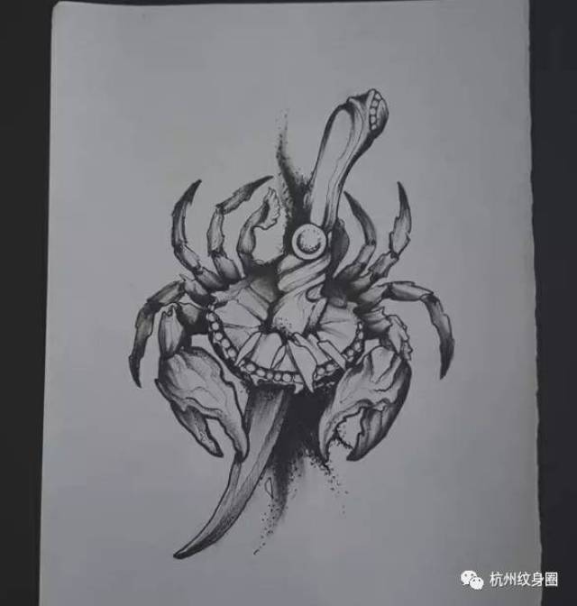 tattoo | 纹身素材: 巨蟹座(cancer)