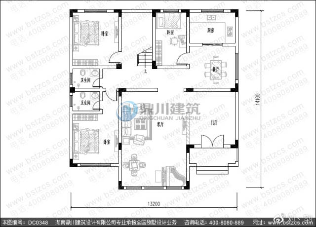 农村房屋设计图_农村二层框架结构别墅设计施工图纸