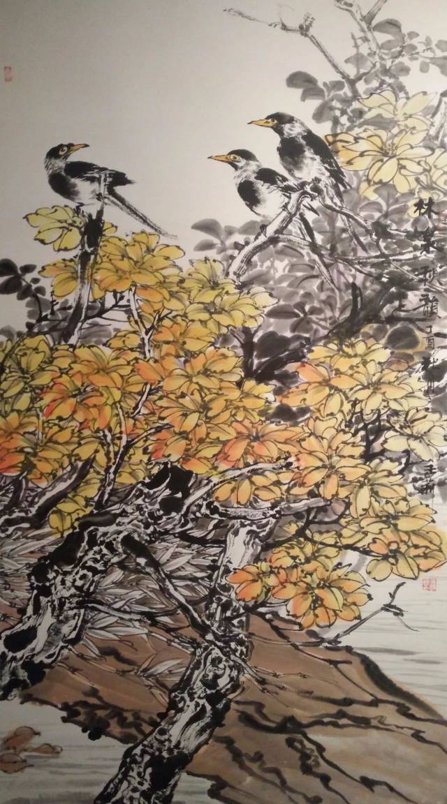 作品展|王莉写意花鸟画欣赏