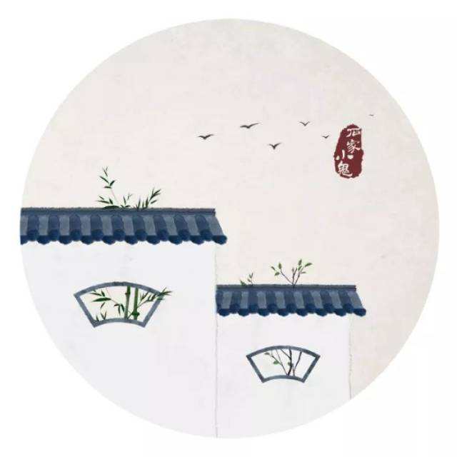 石家小鬼的唯美古风水墨画