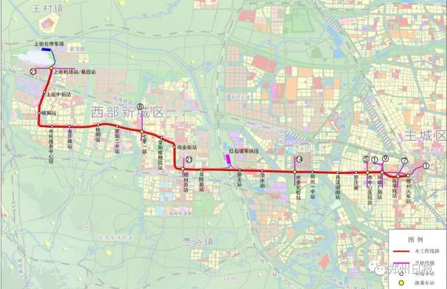 重磅!郑州至巩义市域铁路及地铁6号线开工,今起8个车站绿化迁移!