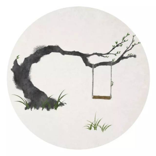石家小鬼的唯美古风水墨画