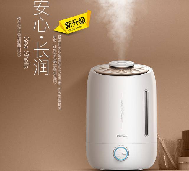 一款有品位的加湿器 大容量家用静音 办公室小型迷你香薰机!