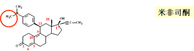 考点:1.结构:孕甾,但19位去甲基,17β-羟基,17α-乙炔基. 2.