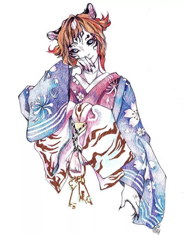 假如,美女变成了妖怪,大概就是这样画的