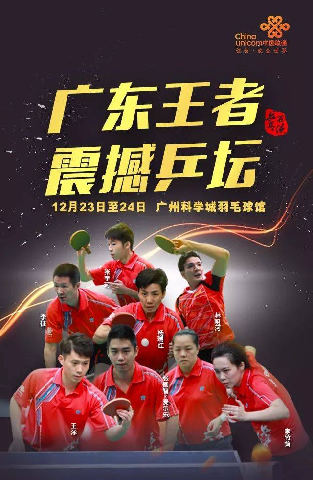 羊城又迎体育盛事!中国联通乒乓球挑战赛总决赛即将火热开战