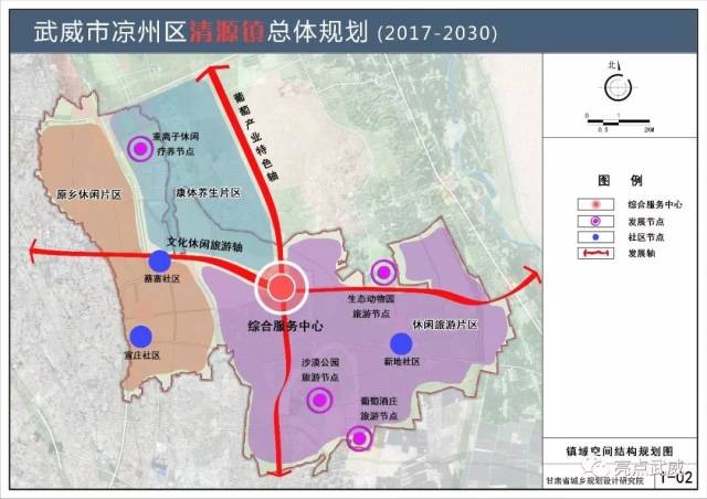 《武威市凉州区清源镇总体规划(2017-2030)》