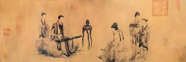 书画赏析丨中国传统绘画中的古琴