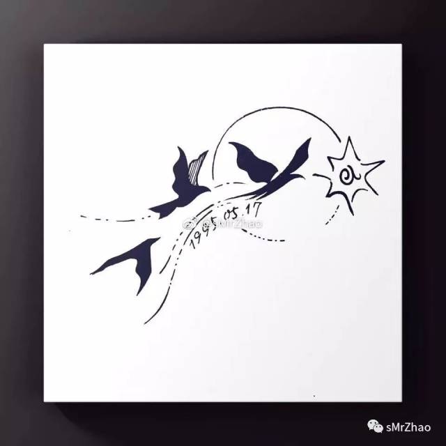 纹身元素希望有眼睛,羽毛,鸟等,或者自由发挥,跟着"候鸟"这首歌进行