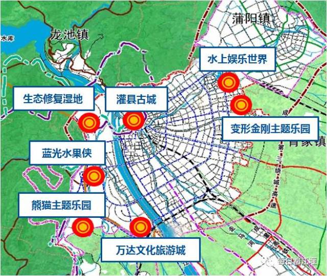 权威发布|"锦江春色来天地,玉垒浮云变古今" 都江堰市新一轮城市规划