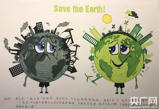 save the earth 拯救地球 保护生态平衡