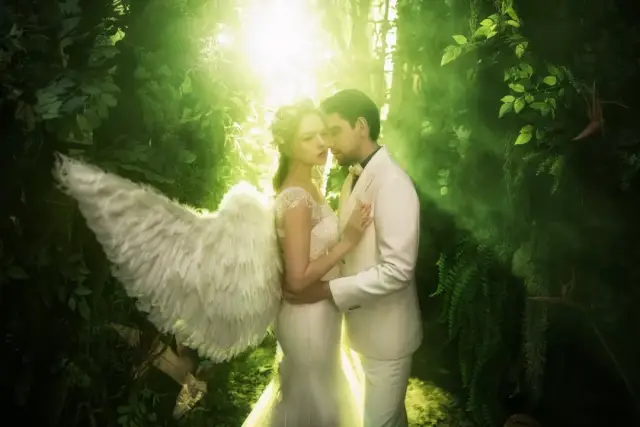2018年流行什么婚纱照风格?森系梦幻风!森系