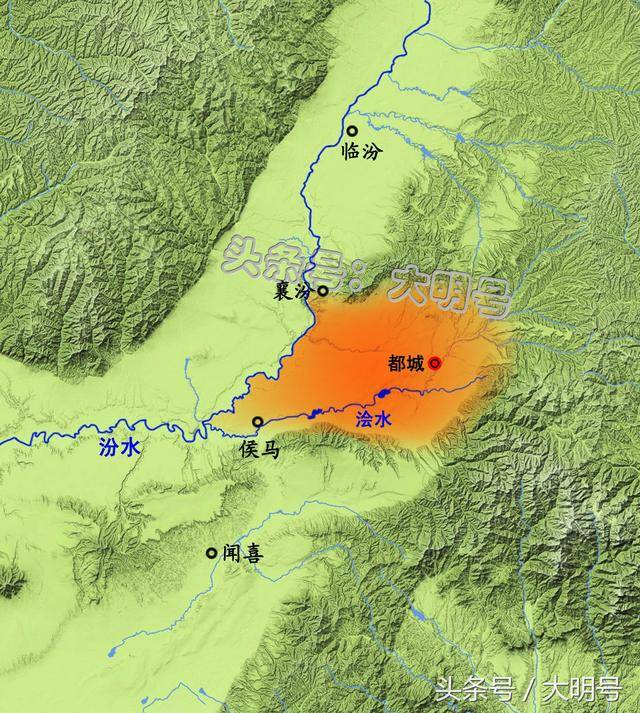 春秋晋国版图变迁史,从方圆百里到囊括山西及河北中西部