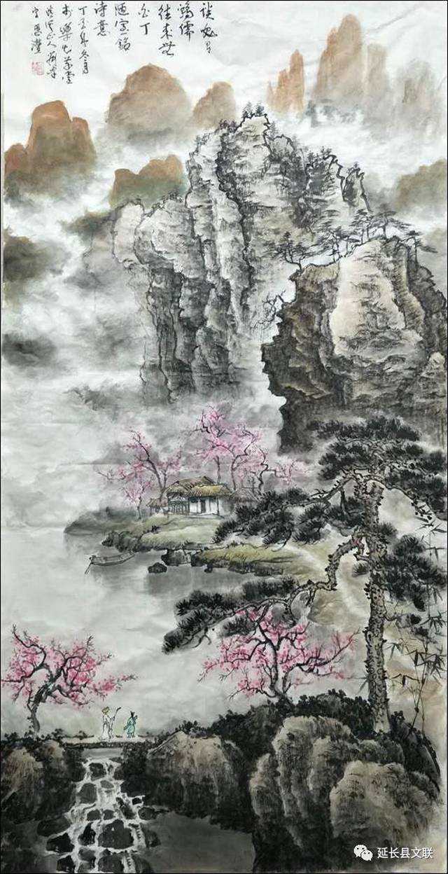 笔墨情深寄山水——画家刘峰近作欣赏