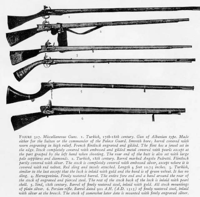 安装米切莱特枪机的黑塞哥维那燧发枪  5号:巴基斯坦信德地区的火绳枪