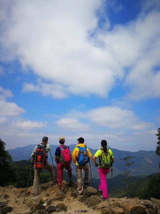 迎新接福登顶广州第一峰天堂顶