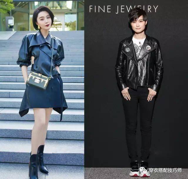 皮衣怎么搭配能兼具帅气与柔美?时尚达人都在这样穿!
