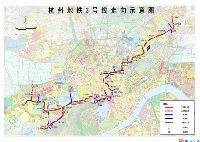 杭州三号线,杭州地铁规划大图,杭州地铁线(第11页)_大山谷图库