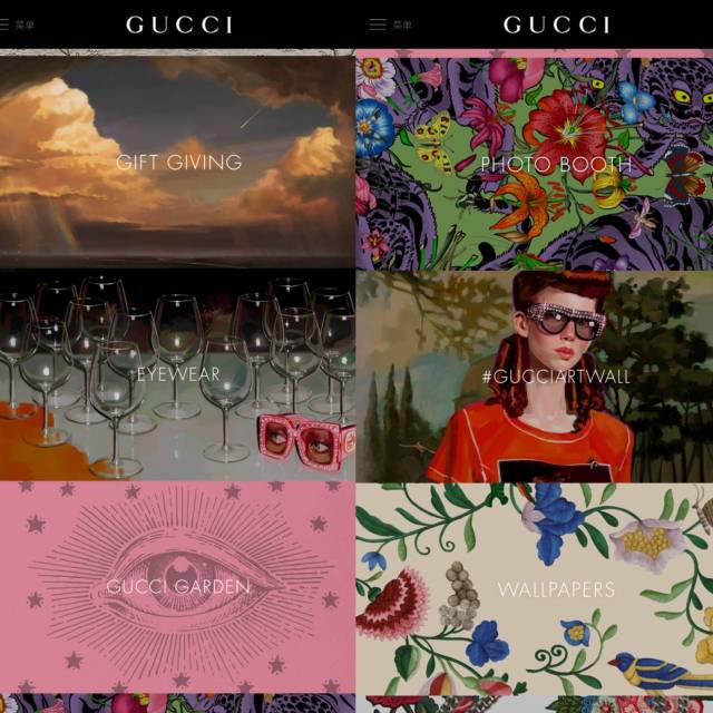 集结各种gucci元素的 贴纸,边框,壁纸 不花1分钱, 让你立刻