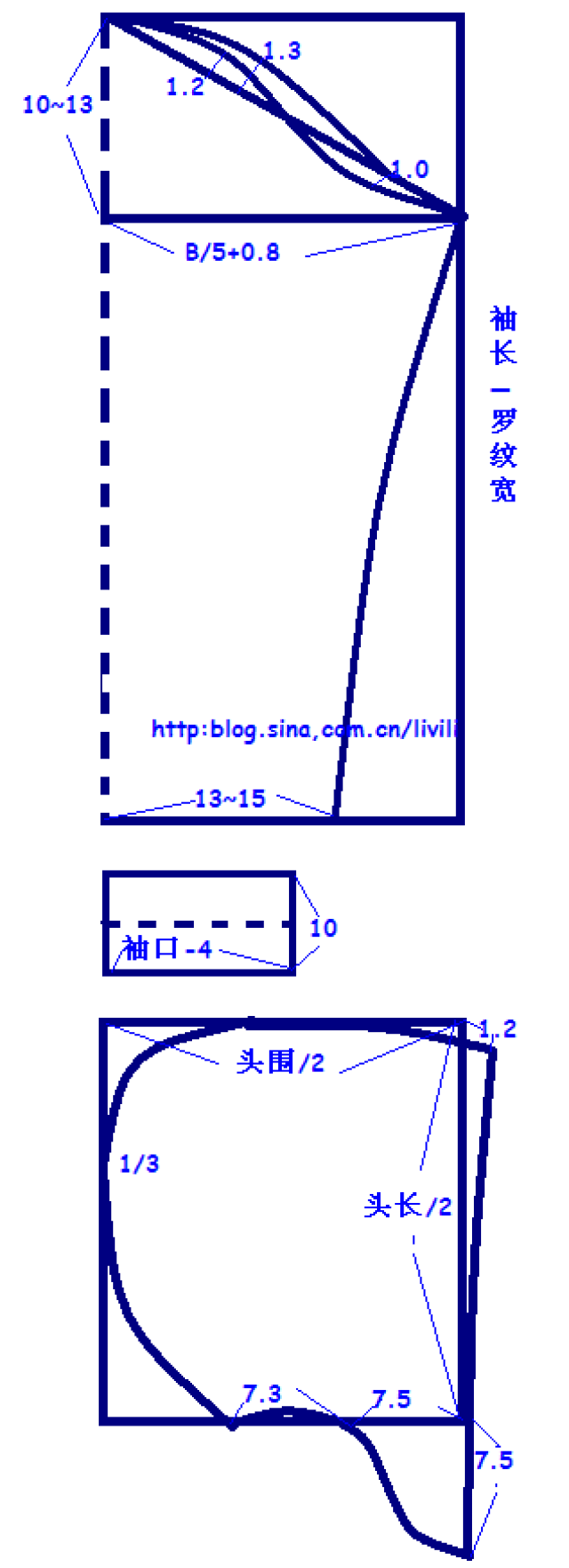 儿童双层加绒连帽卫衣的裁剪图推荐