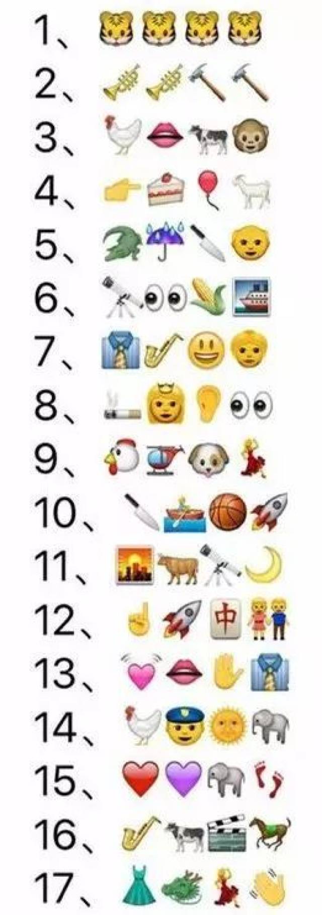 emoji猜成语图片答案,emoji猜成语答案附图 而这位妈妈也表示,自己的孩子竟然很快写出emoji对应的成语,让她大吃