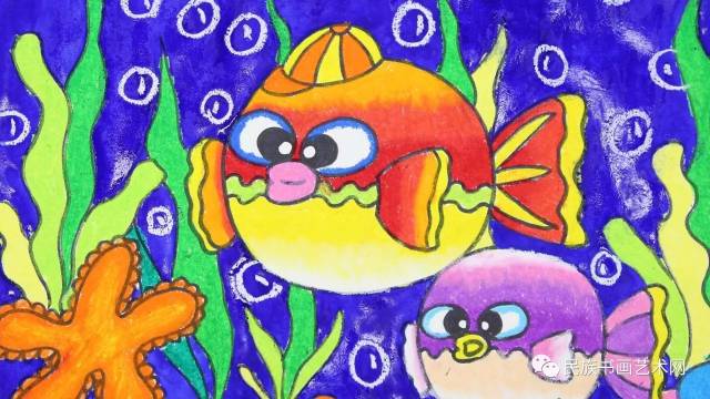 美育】10分钟教会4-6岁儿童画卡通画-海底世界