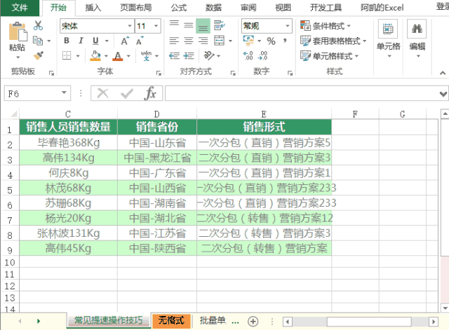 合并单元格无法统计?一把格式刷就够了