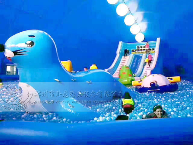 做儿童生意没有好项目的话 百万海洋球乐园会