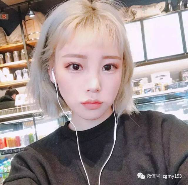 浅色系渐变短发