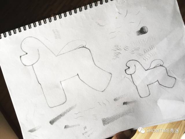 安安说,画图是宠物美容师需要掌握的一门重要技术,也应该把它养成