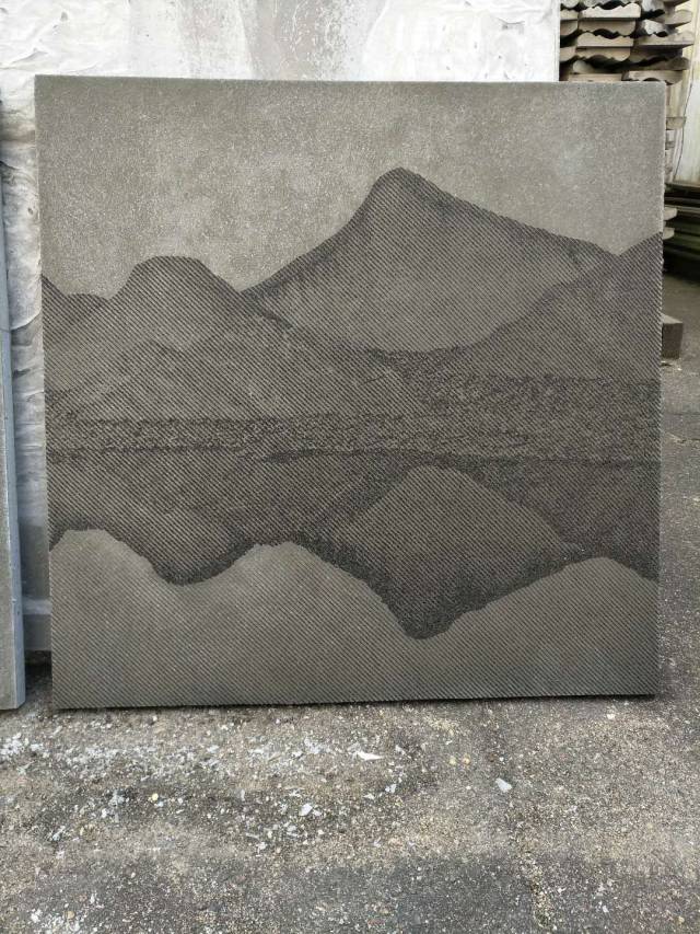 砼画让建筑表面丰富起来