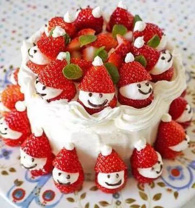 クリスマスケーキ(吃蛋糕)