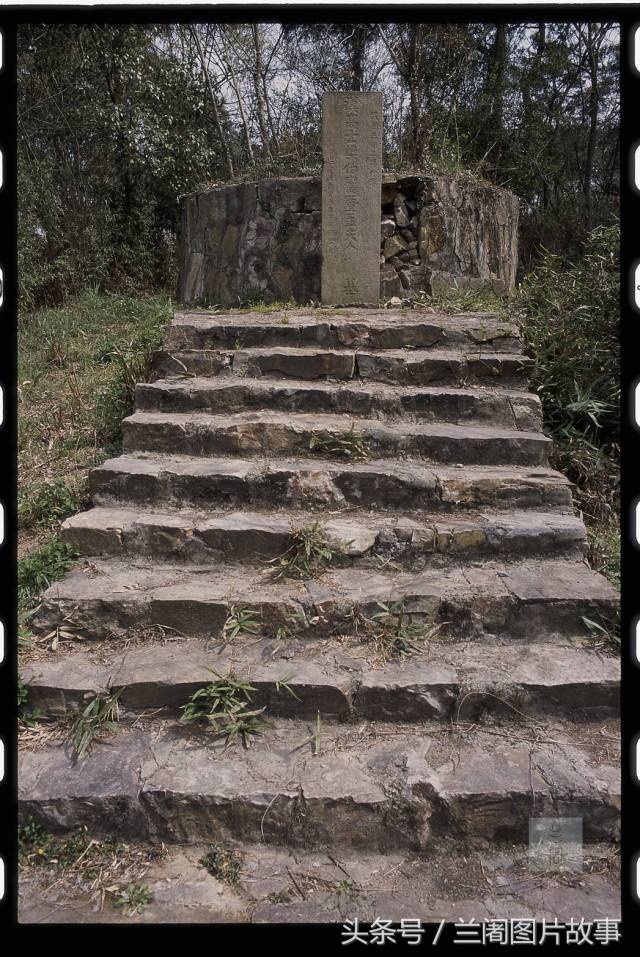 三座古墓呈品字形,中间的是汉高士梁鸿之墓,左前方是专诸墓,右前方是
