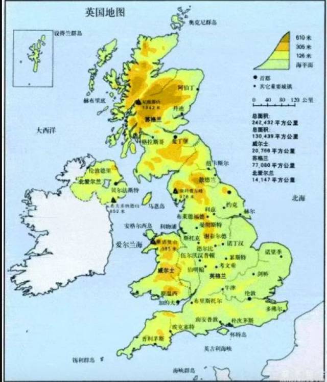 英格兰主要的城市介绍如下